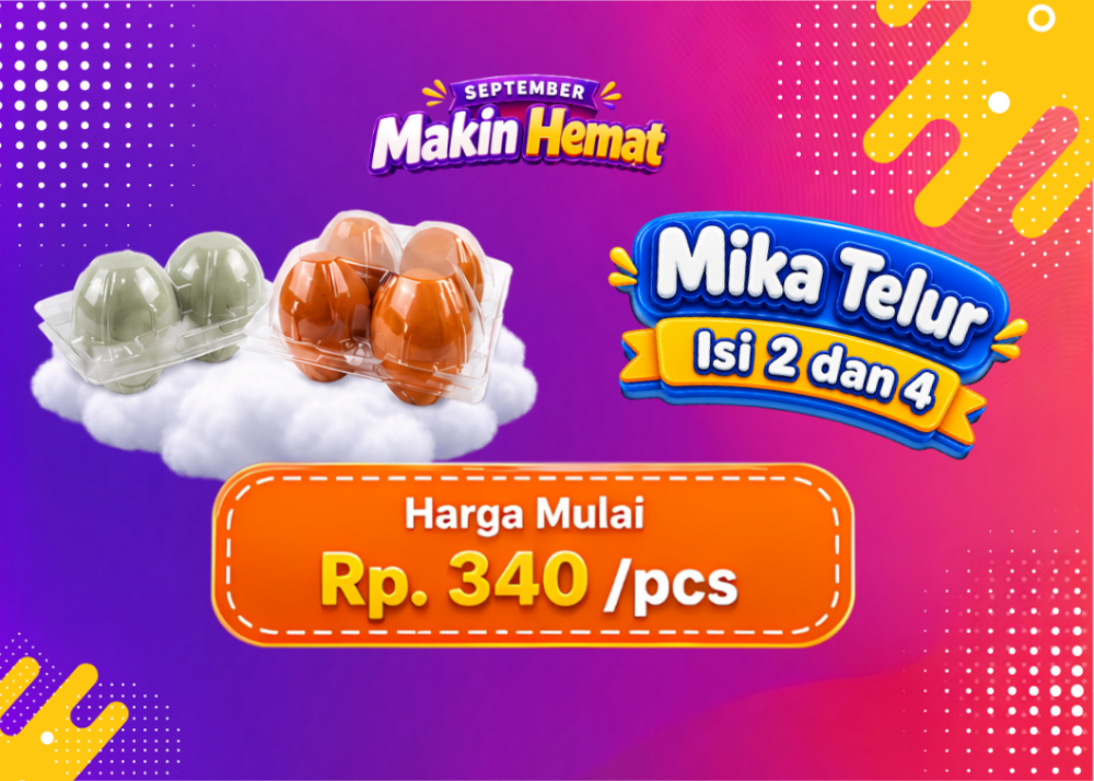 Promo Mika Telur Isi 2 Dan 4